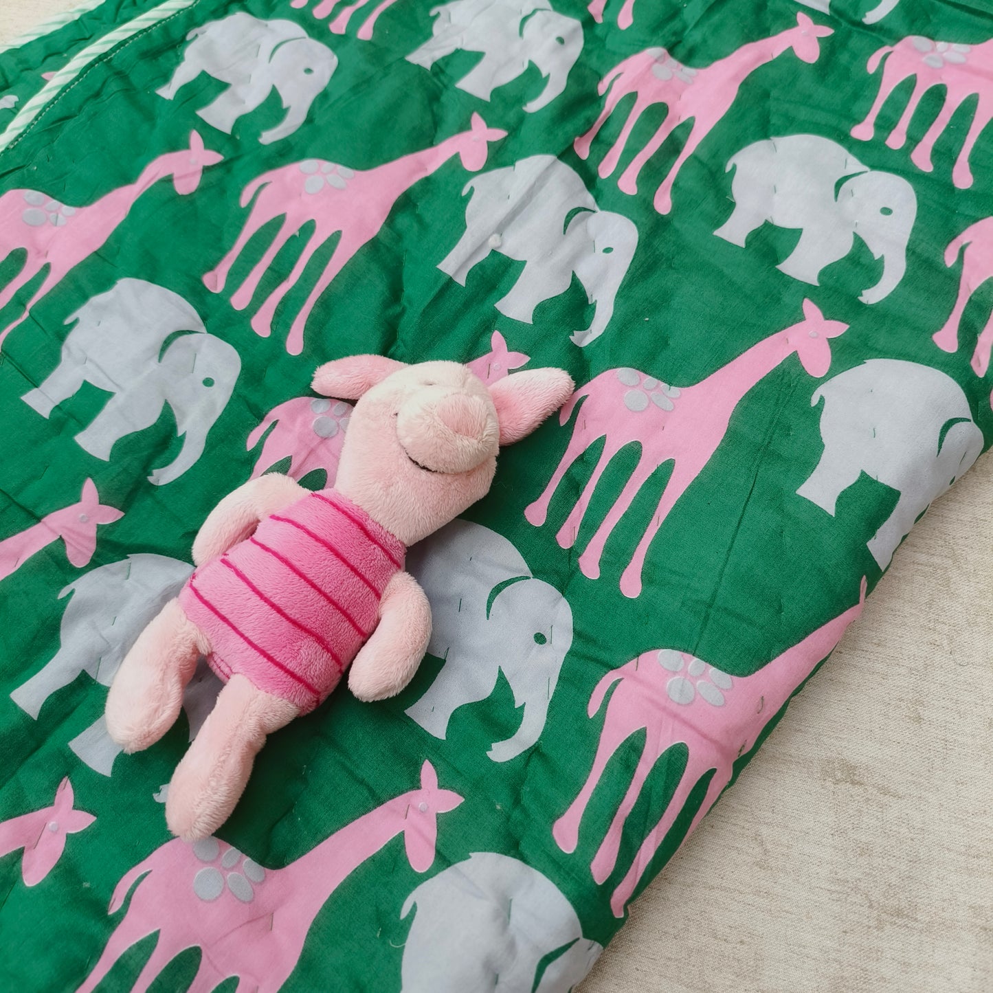 JUNGLE SAFARI BABY QUILT